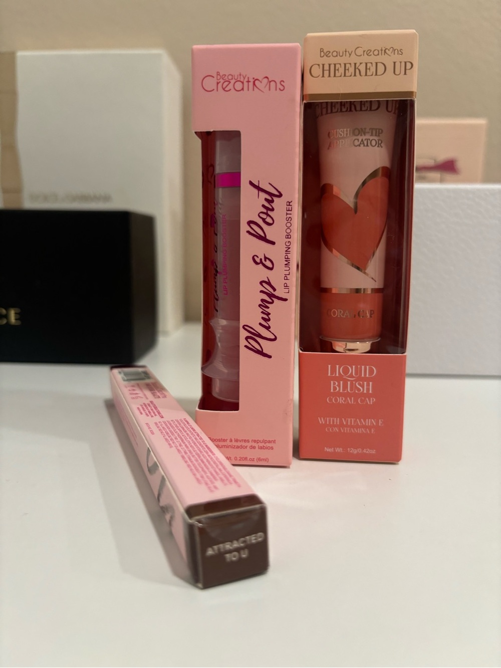 Beauty Creations Lip & Cheek set